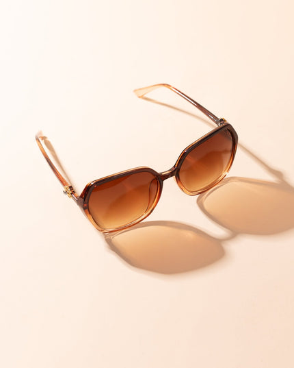 Lentes de Sol Urbano - PL - 4976 - Marrón - Tienda Nébula