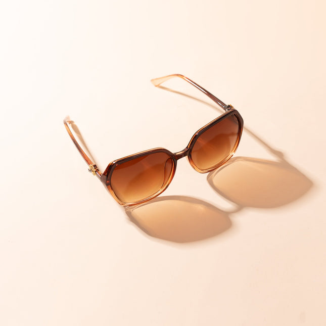Lentes de Sol Urbano - PL - 4976 - Marrón - Tienda Nébula