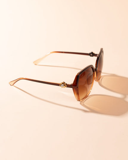 Lentes de Sol Urbano - PL - 4976 - Marrón - Tienda Nébula