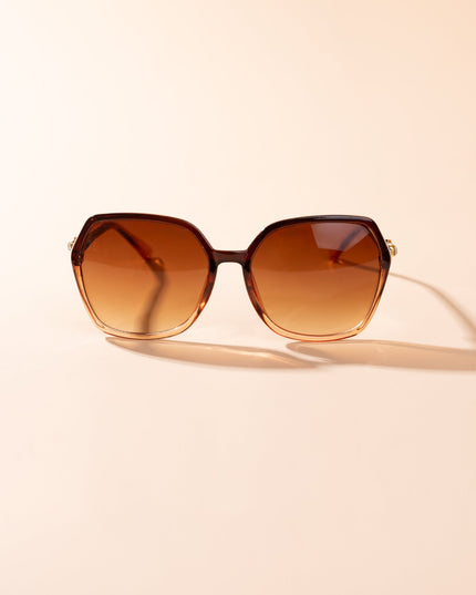 Lentes de Sol Urbano - PL - 4976 - Marrón - Tienda Nébula