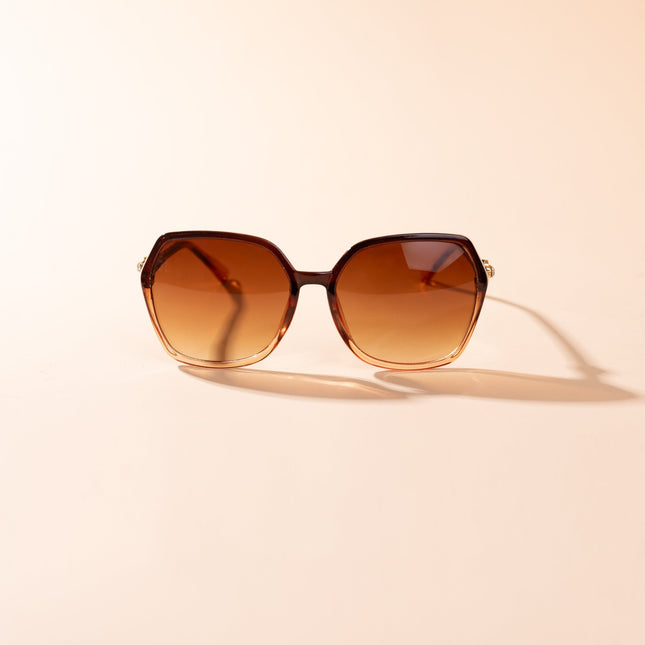 Lentes de Sol Urbano - PL - 4976 - Marrón - Tienda Nébula
