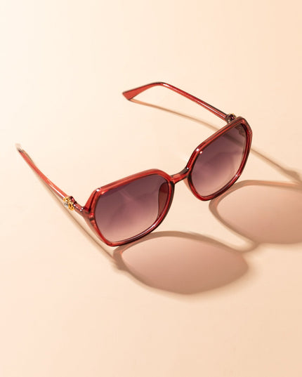 Lentes de Sol Urbano - PL - 4976 - Rojo - Tienda Nébula