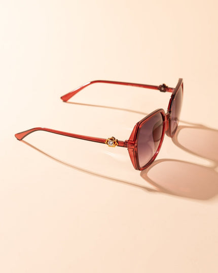 Lentes de Sol Urbano - PL - 4976 - Rojo - Tienda Nébula