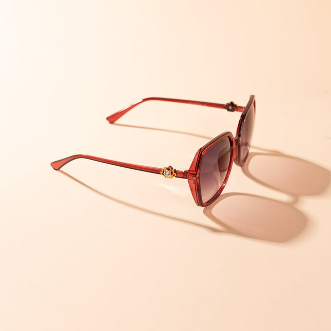Lentes de Sol Urbano - PL - 4976 - Rojo - Tienda Nébula