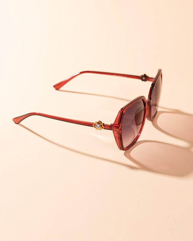 Lentes de Sol Urbano - PL - 4976 - Rojo - Tienda Nébula