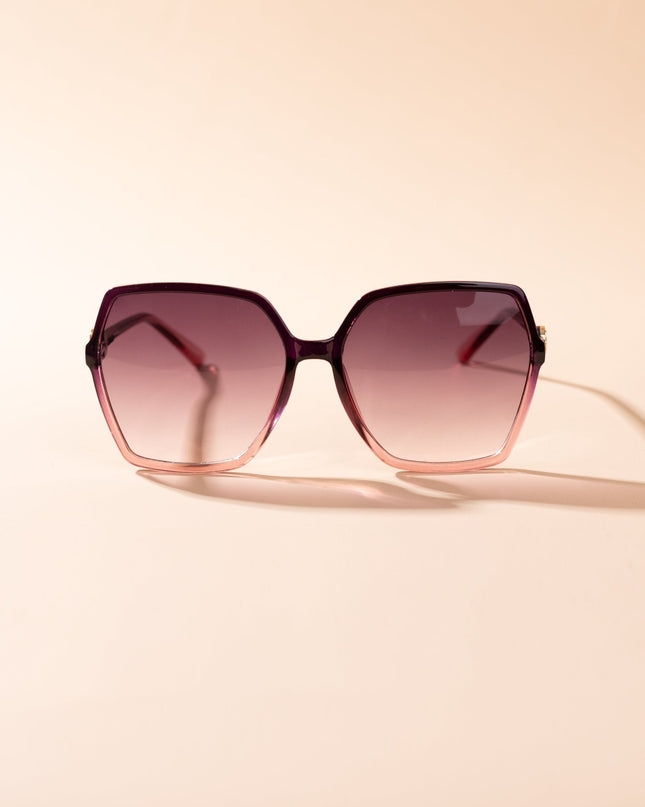Lentes de Sol Urbano - PL - 4977 - Negro Rosa - Tienda Nébula