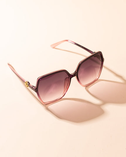 Lentes de Sol Urbano - PL - 4977 - Negro Rosa - Tienda Nébula