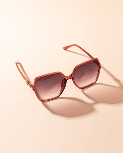 Lentes de Sol Urbano - PL - 4977 - Rojo - Tienda Nébula