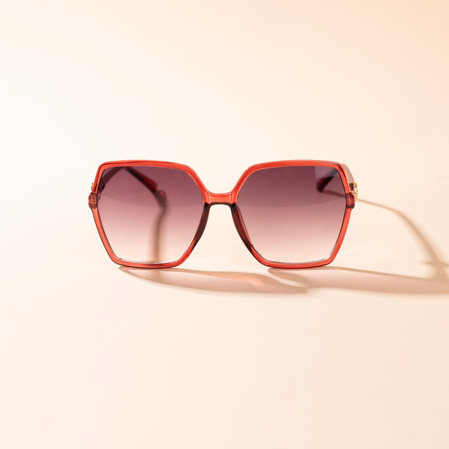 Lentes de Sol Urbano - PL - 4977 - Rojo - Tienda Nébula