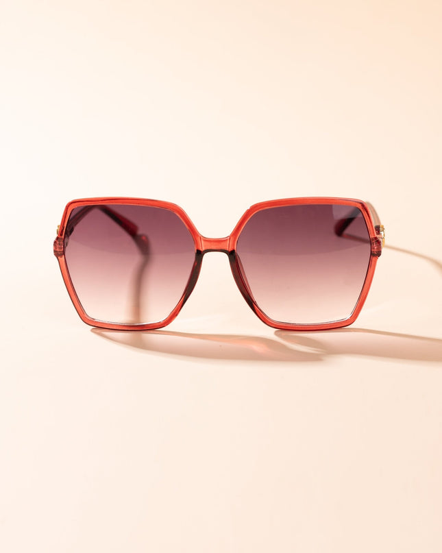 Lentes de Sol Urbano - PL - 4977 - Rojo - Tienda Nébula