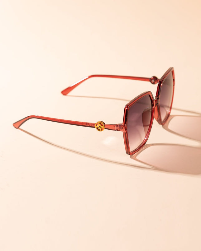 Lentes de Sol Urbano - PL - 4977 - Rojo - Tienda Nébula