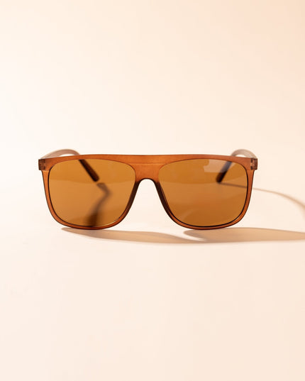 Lentes de Sol Urbano - PL - 5154 - Marrón - Tienda Nébula