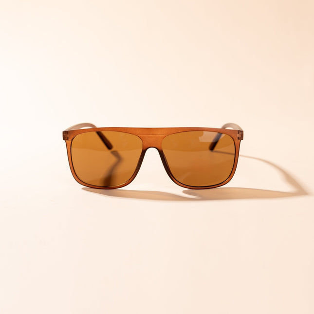 Lentes de Sol Urbano - PL - 5154 - Marrón - Tienda Nébula