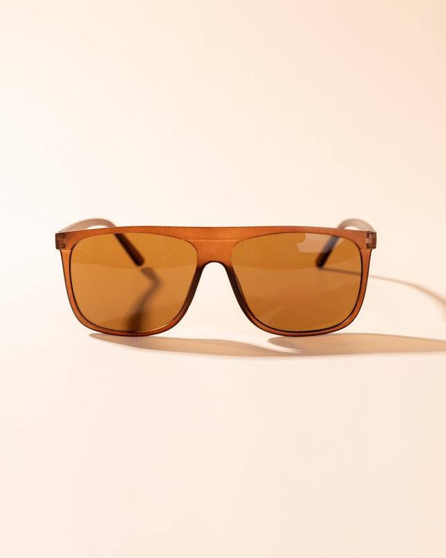 Lentes de Sol Urbano - PL - 5154 - Marrón - Tienda Nébula