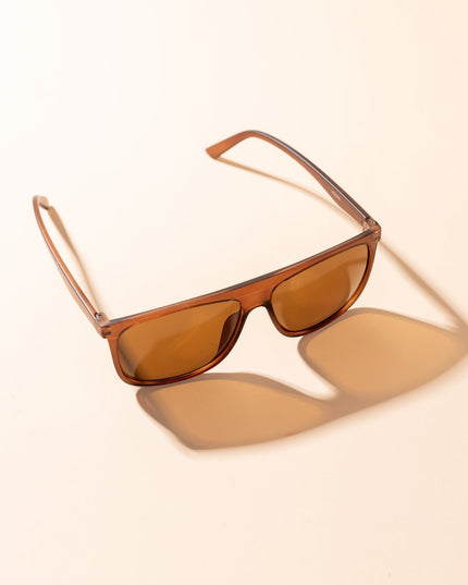 Lentes de Sol Urbano - PL - 5154 - Marrón - Tienda Nébula