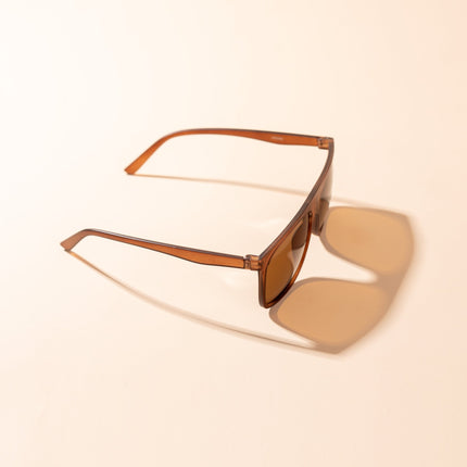 Lentes de Sol Urbano - PL - 5154 - Marrón - Tienda Nébula