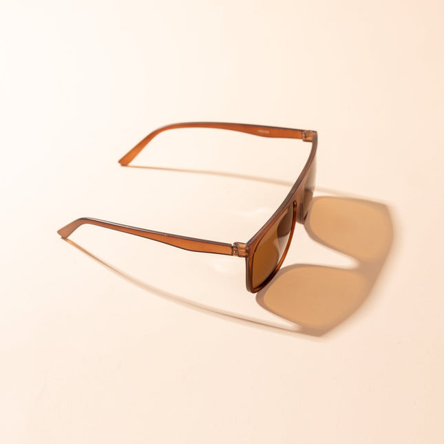 Lentes de Sol Urbano - PL - 5154 - Marrón - Tienda Nébula