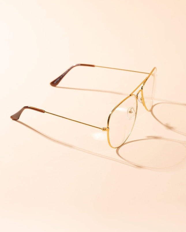 Lentes de Sol Urbano - S - KEV020 - Dorado - Tienda Nébula