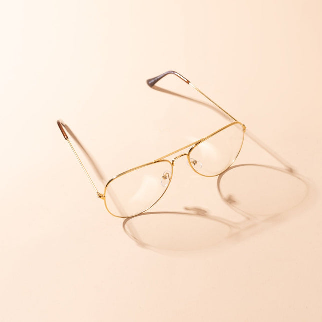 Lentes de Sol Urbano - S - KEV020 - Dorado - Tienda Nébula