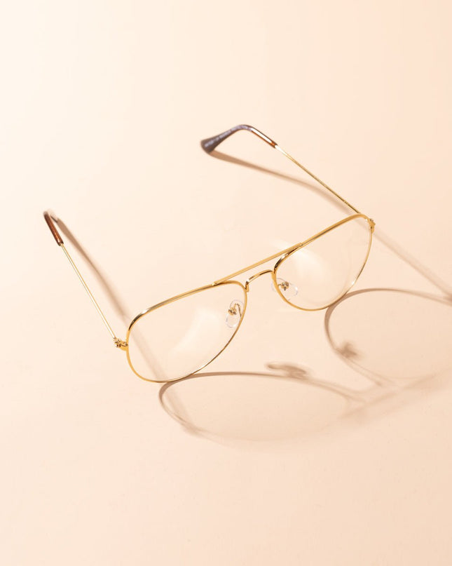 Lentes de Sol Urbano - S - KEV020 - Dorado - Tienda Nébula