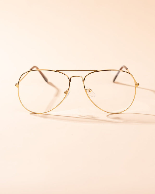 Lentes de Sol Urbano - S - KEV020 - Dorado - Tienda Nébula