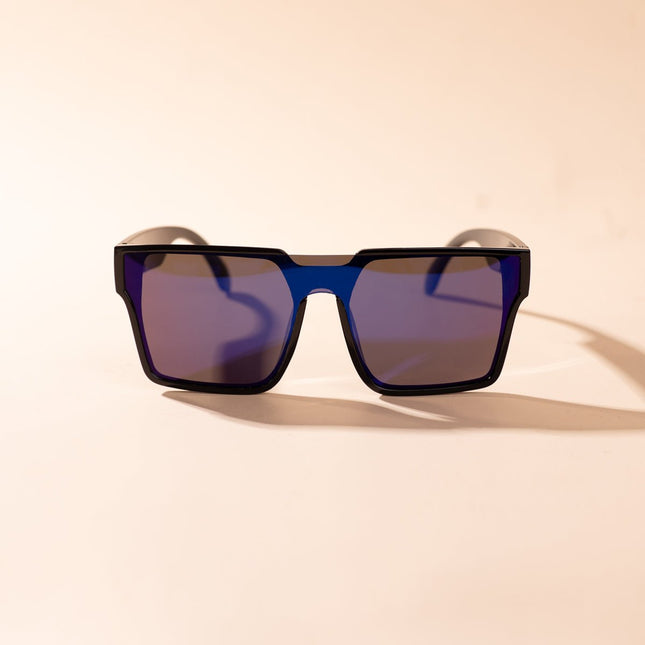 Lentes de Sol Urbano - S - KEV020 - Negro Azul - Tienda Nébula