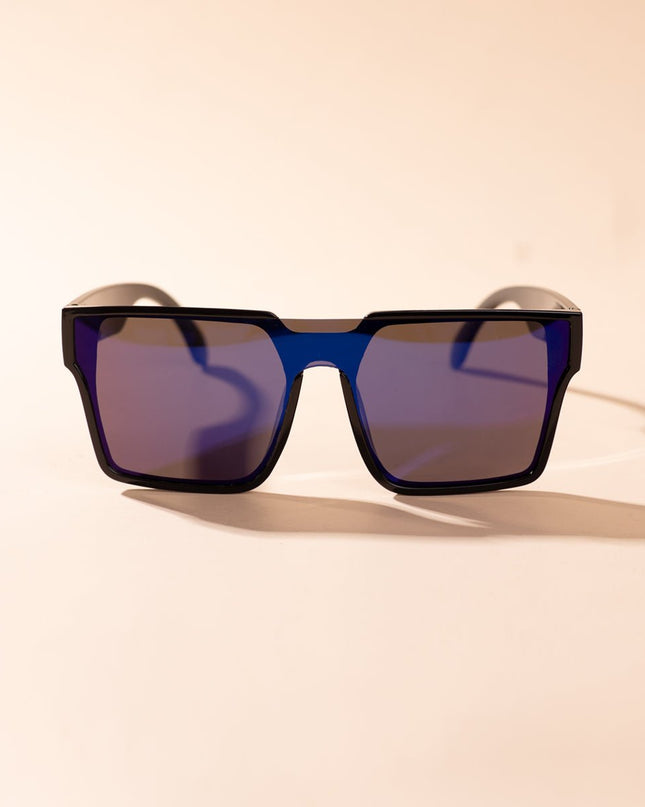 Lentes de Sol Urbano - S - KEV020 - Negro Azul - Tienda Nébula