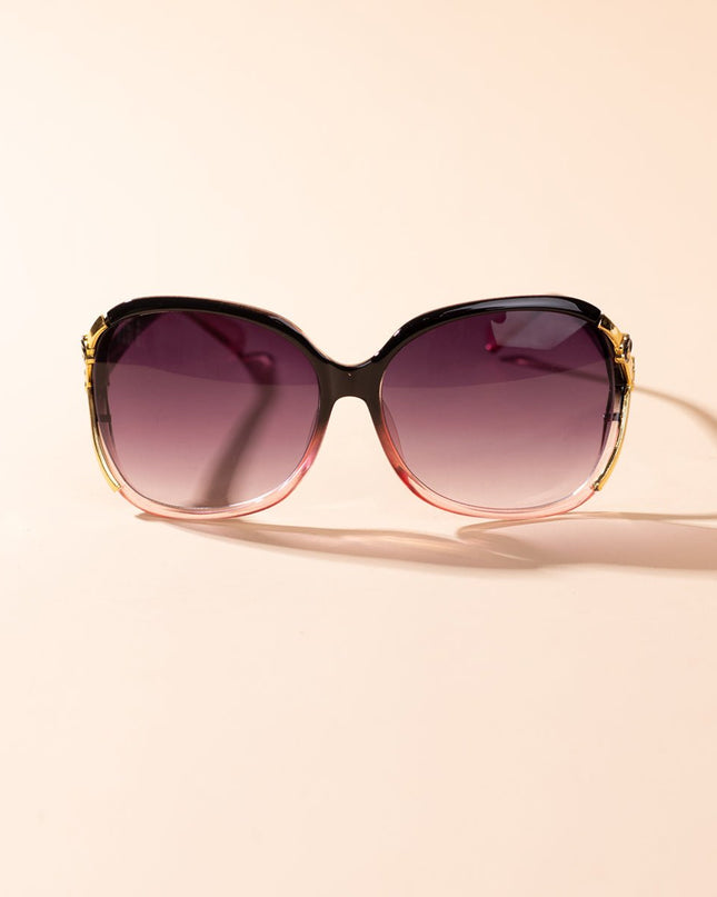 Lentes de Sol Urbano - S - KEV020 - Negro Rosa - Tienda Nébula