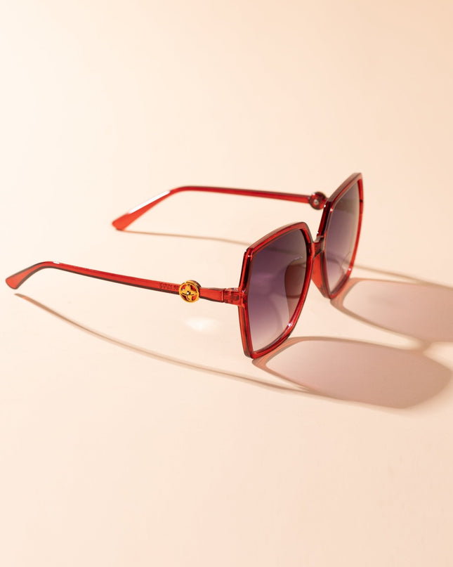 Lentes de Sol Urbano - UV 400 - 2 - Rojo - Tienda Nébula