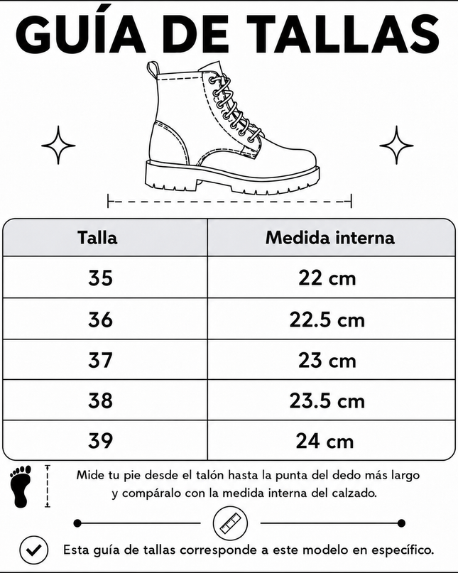 Botines Mujer Makazi - Negro