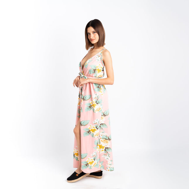 Maxivestido Eshi - Rosado - Tienda Nébula