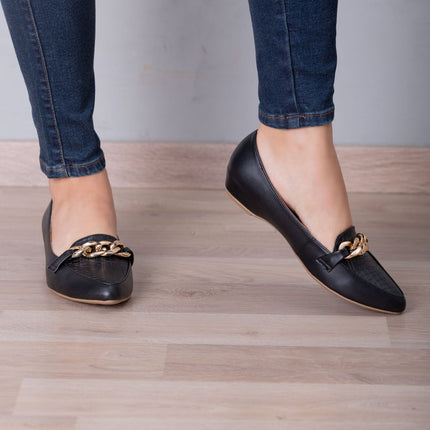 Mocasin Bansko - Negro Serpiente - Tienda Nébula