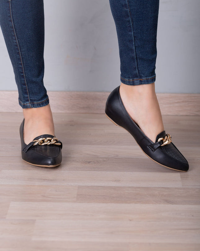 Mocasin Bansko - Negro Serpiente - Tienda Nébula