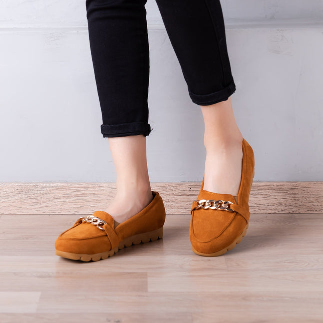 Mocasin Carmelo - Camel - Tienda Nébula