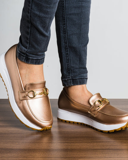 Mocasin Cuty - Bronce - Tienda Nébula