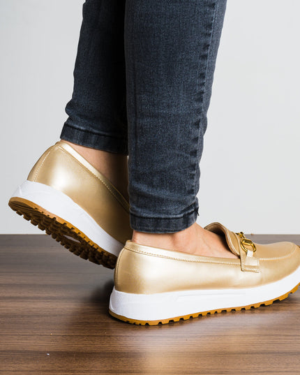 Mocasin Cuty - Dorado - Tienda Nébula