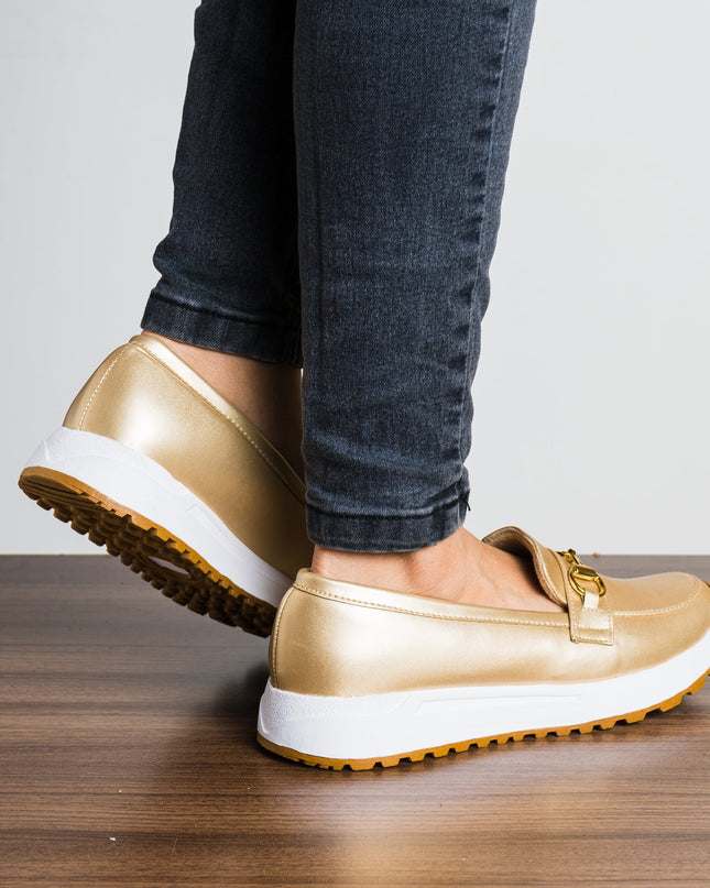 Mocasin Cuty - Dorado - Tienda Nébula