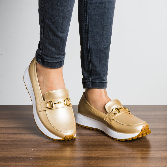 Mocasin Cuty - Dorado - Tienda Nébula