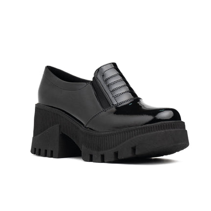Mocasin Enola - Negro Charol - Tienda Nébula
