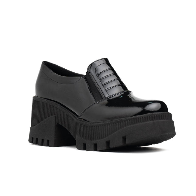 Mocasin Enola - Negro Charol - Tienda Nébula
