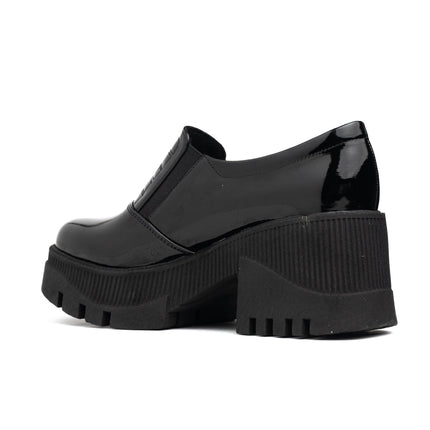 Mocasin Enola - Negro Charol - Tienda Nébula