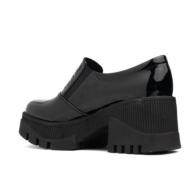 Mocasin Enola - Negro Charol - Tienda Nébula