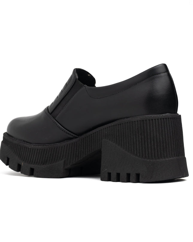 Mocasin Enola - Negro Cuero - Tienda Nébula