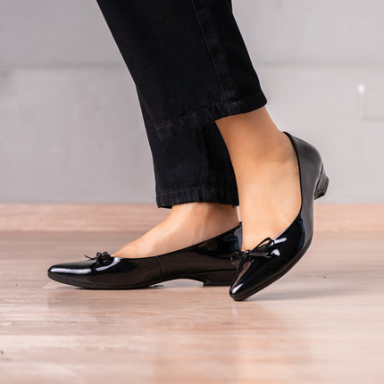 Mocasin Fayruz - Negro Charol - Tienda Nébula