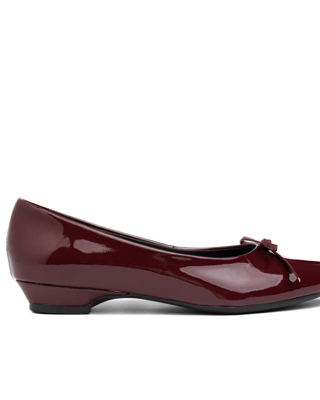 Mocasin Fayruz - Vino Charol - Tienda Nébula