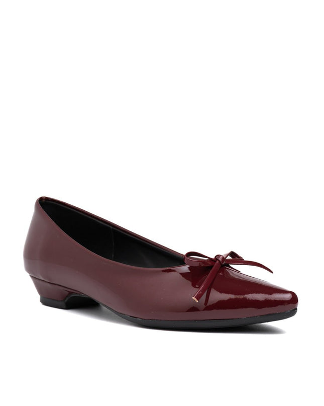 Mocasin Fayruz - Vino Charol - Tienda Nébula