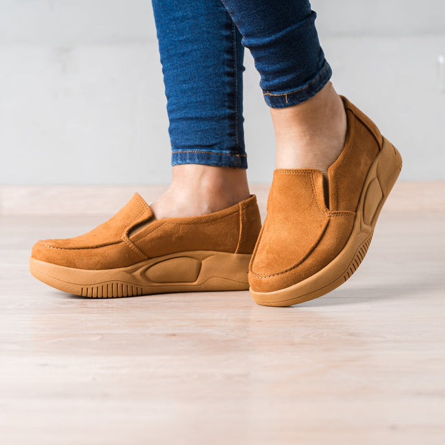 Mocasin Fife - Camel - Tienda Nébula