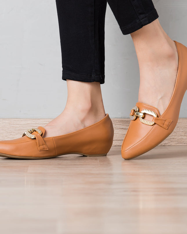 Mocasin Goldyuan - Camel - Tienda Nébula