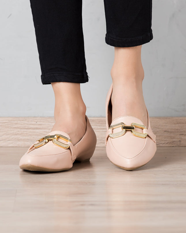 Mocasin Goldyuan - Nude - Tienda Nébula