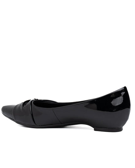 Mocasin Jadiya - Negro Charol - Tienda Nébula